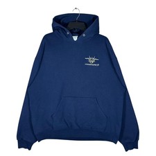 Vintage Y2K Hoodie Mens XL Lockheed Martin Lightning II F35 Stealth Fighter USAF