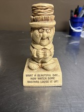 Vintage 1971 Paula Figurine WHAT A BEAUTIFUL DAY... Novelty Statue Made in USA