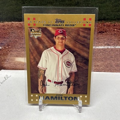 2007 Topps Josh Hamilton #625 Gold /2007
