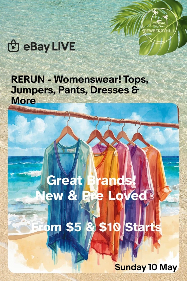 Womens wear! Pre loved & new. Blouses, Jackets, Jumpers, Dresses & Mor