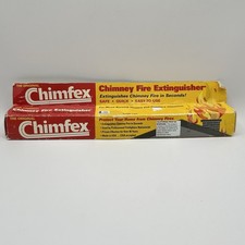 Chimfex Fire Extinguisher Suppressant 3412 Safe Easy to use Fire out in 22 Secs