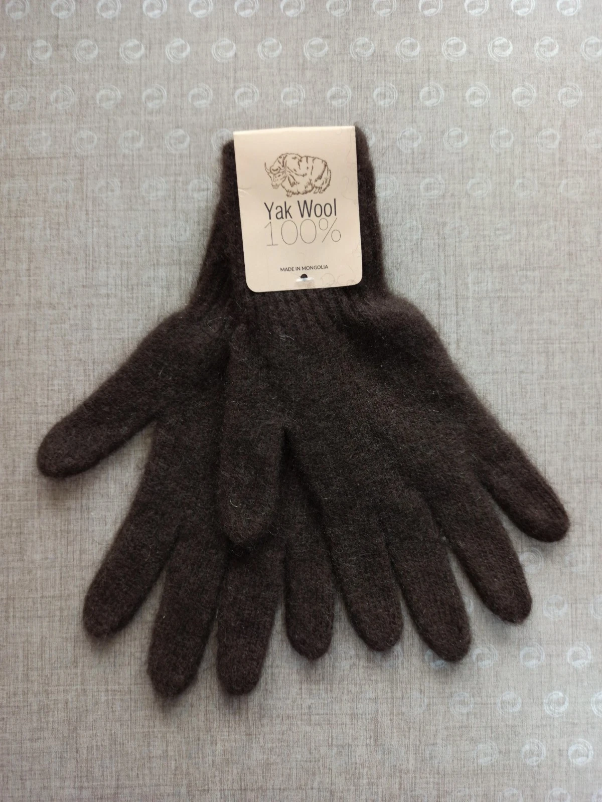100% Yak Wool Gloves Unisex Thick Warm Comfortable Made in Mongolia