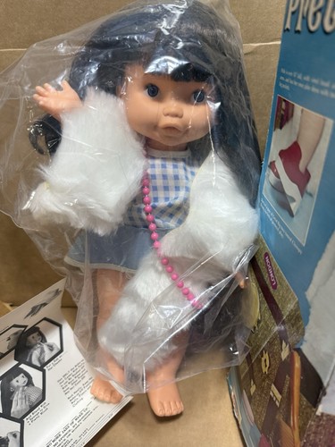 Muñeca Polly Pretend 1975 AMSCO de colección rara nueva con accesorios y caja original - Imagen 2 de 8