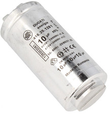 Ducati Condensatore Metallico da 10 uF 475 V Compressore Asciugatrice Electrolux