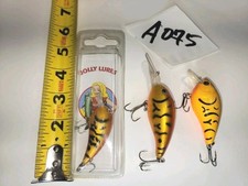 Bass crankbait Retro Jolly Lure And Unbranded Square bill Out Of Package A075