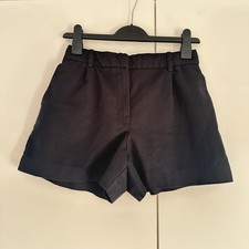 Zara Black Tailored Shorts Size Small Hot pants Formal Party Suit Short