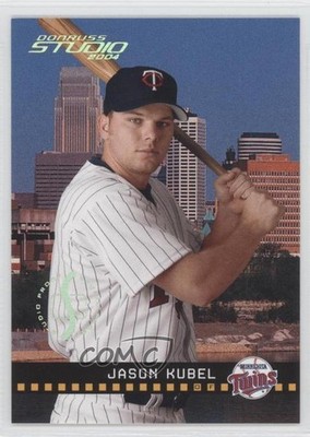 2004 Donruss Studio Studio Proofs Gold 6/50 Jason Kubel #115 11pj