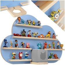 Floating Shelf Tonies Wall Cloud Shaped Narrow Shelving Unit Childrens Toys