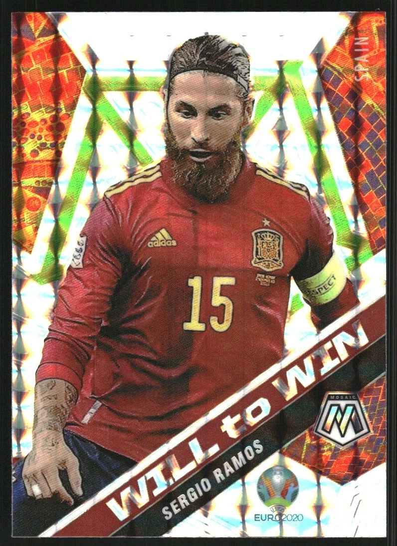 Sergio Ramos trading card