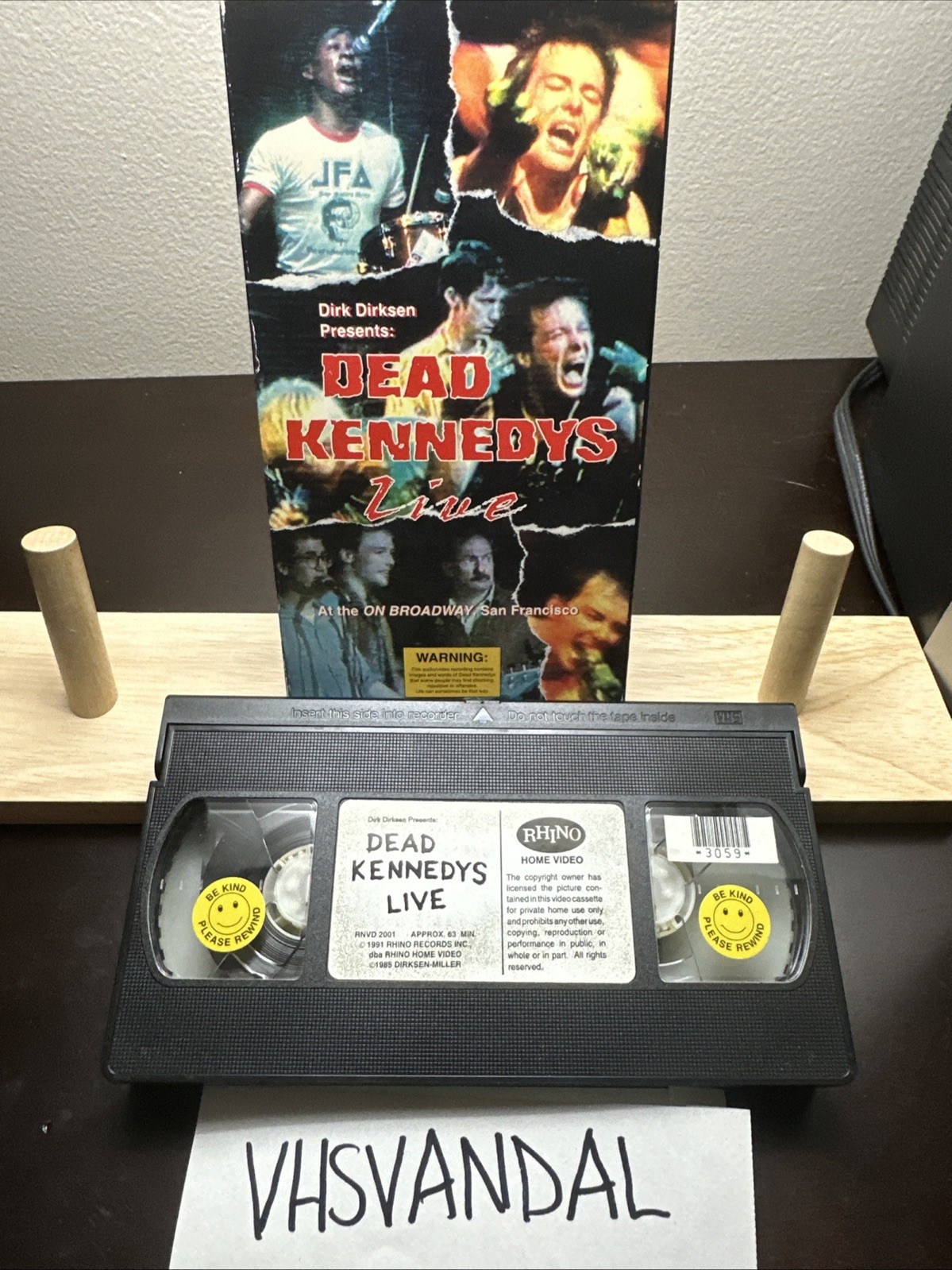 Dead Kennedys: Live At The On Broadway San Francisco Performance Vhs Video