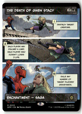 Magic the Gathering Marvel's Spider Man 0223 The Death of Gwen Stacy Non-Foil