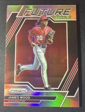 2023 Panini Prizm - Future Tools Silver Prizm #FT9 James Wood (RC)