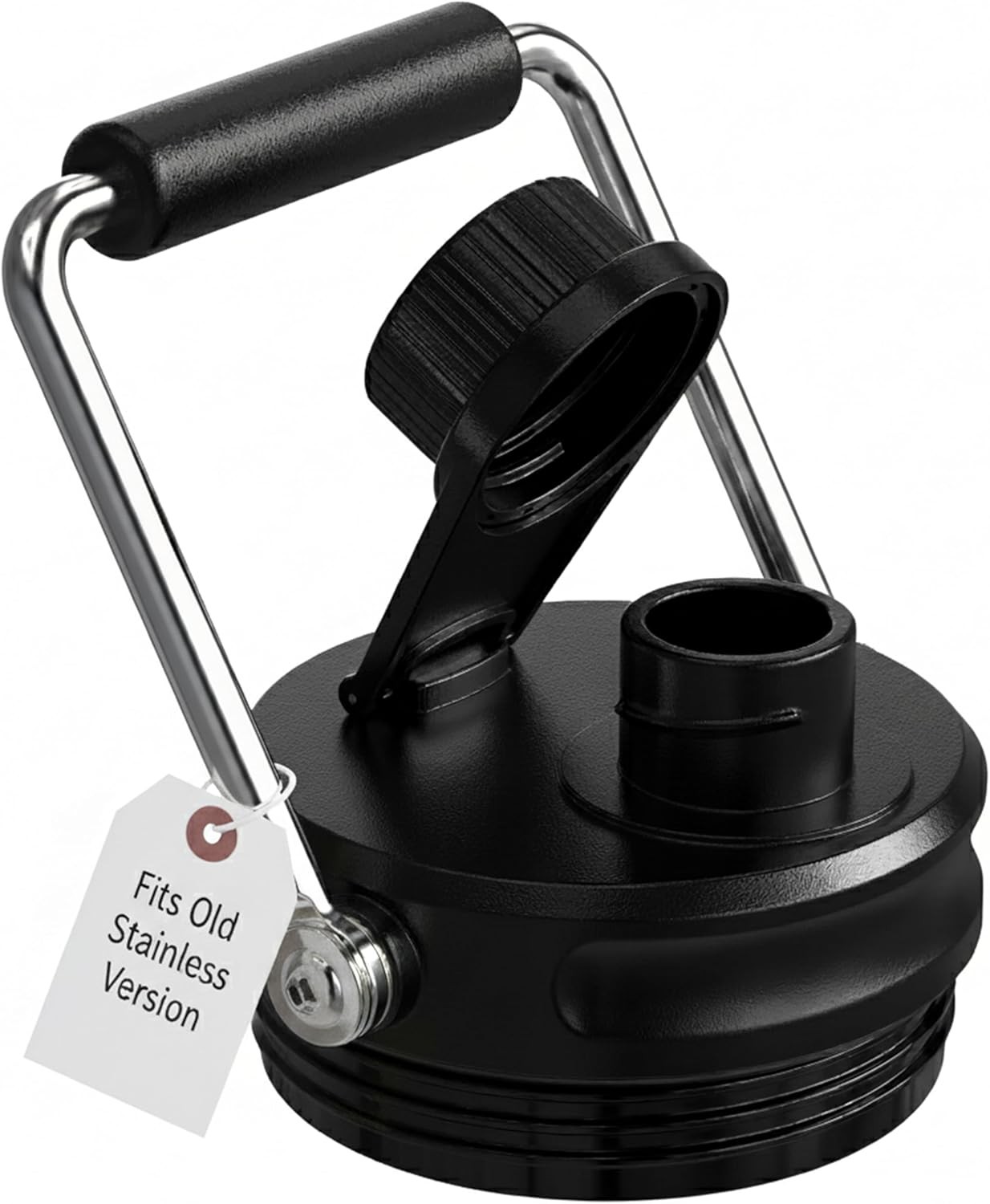 Jmoe USA Improved Jug Lid for RTIC Half One Gallon & Gallon, Black 