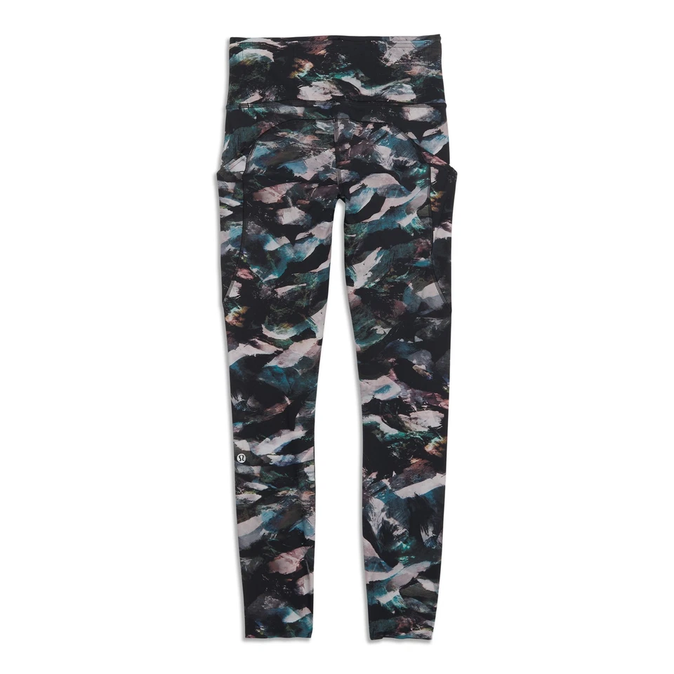 Legging de tiro alto rápido y gratis lululemon talla 2 camuflaje glaciar Starlight Multi