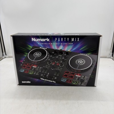 NEW Serato Numark Party Mix II DJ Controller with Built-In Light Show FAST SHIP