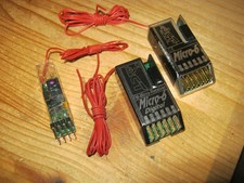  2 x Empfänger ACT Micro 6   35 Mhz  Band + 1 X Act für 4 Servos slowfly