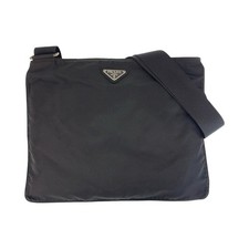 Prada Nylon Tessuto Triangle Logo Messenger Bag