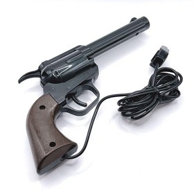 Nintendo NES Zapper Light Gun w/ Duck Hunt & Wild Gunman Tested Japan