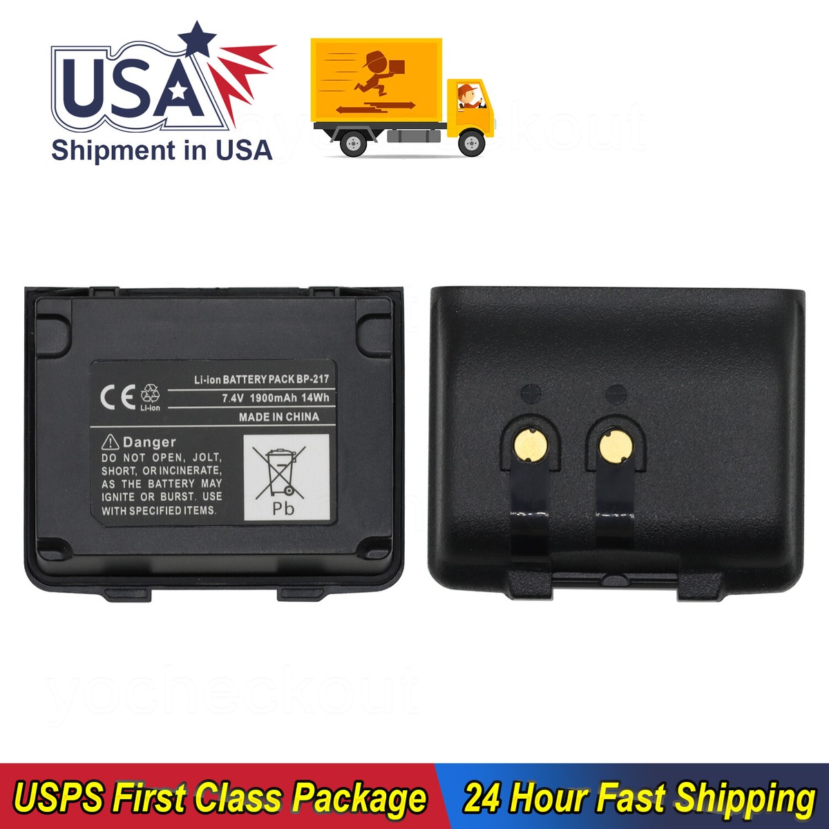 For Icom IC-E90 IC-E91 IC-T90 IC-T90A IC-T90E IC-T91 Li-ion