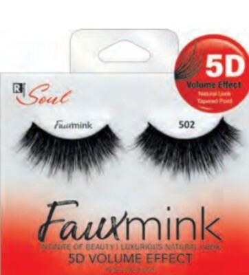 Soul Faux Mink 5D Volume Effect False Eyelashes Multi Layer Effect #502