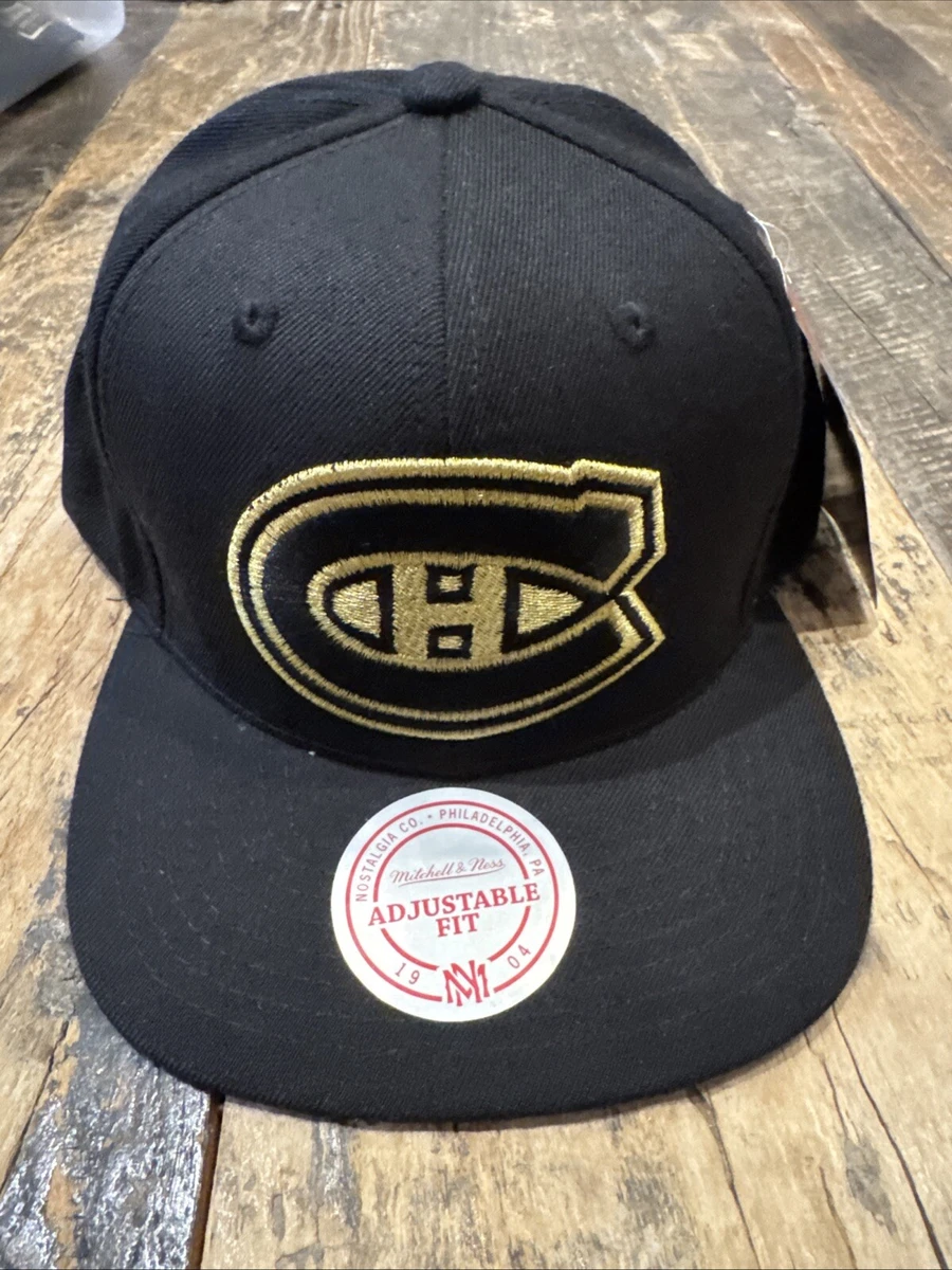 Casquette ajustée vintage des 100 saisons des Canadiens de Montréal Mitchell & Ness pour homme, rouge