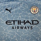 Rare Original Manchester City 2020/2021 Home Football Shirt Long Sleeve Large