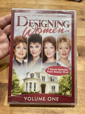 Designing Women RARE 7 Classic Episodes From Season 1 DVD Volume 1  (3A) Sealed