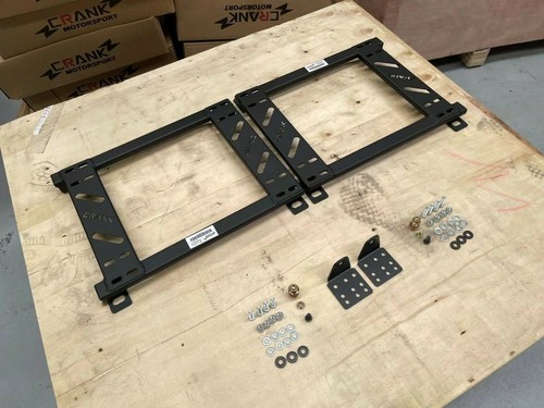 2x Crank Motorsport Seat Adapter Rail BMW F22 F87 F30 F80 RECARO SPARCO - Picture 6 of 11