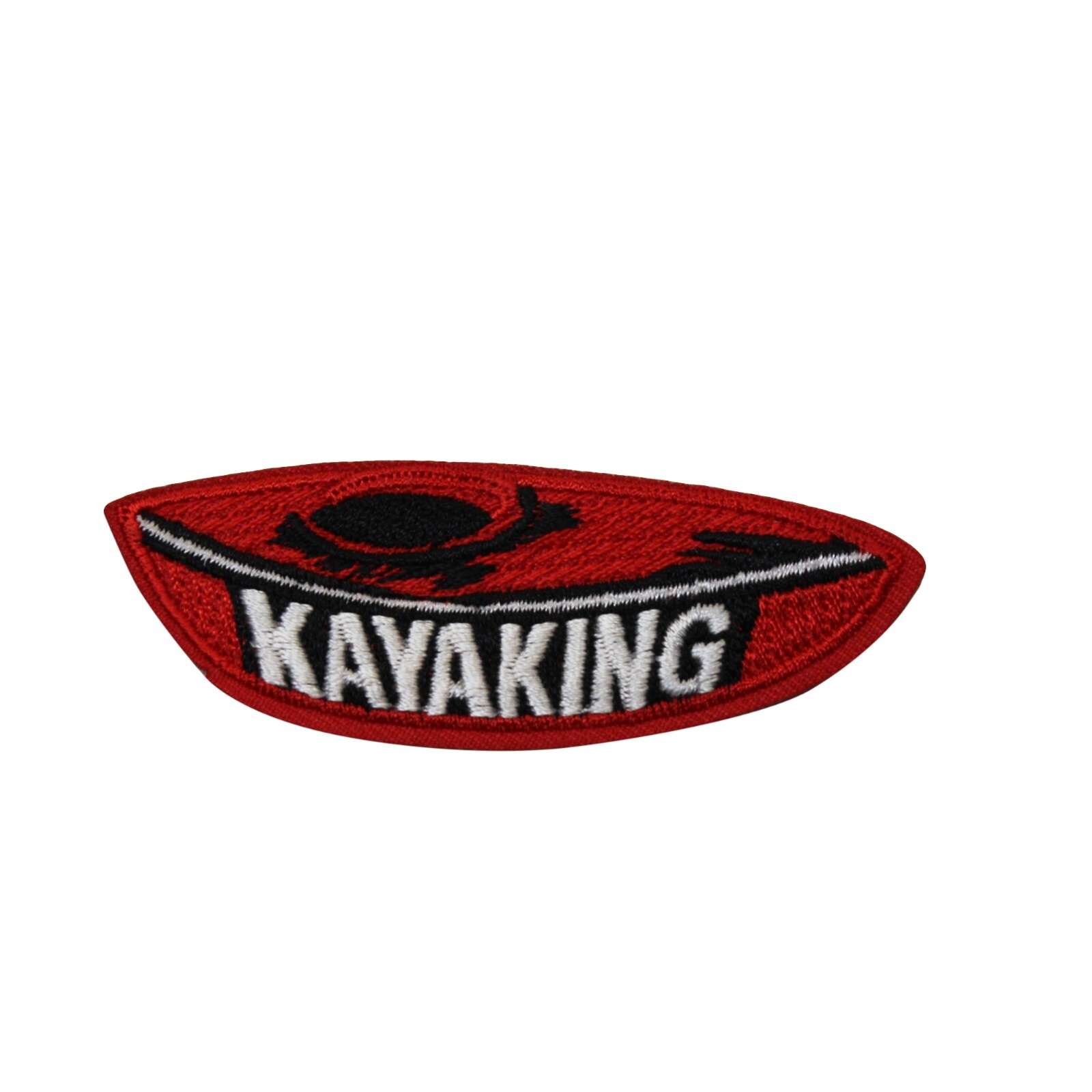 Ing Embroidered Iron On Patch - Kayak Ride 52-x