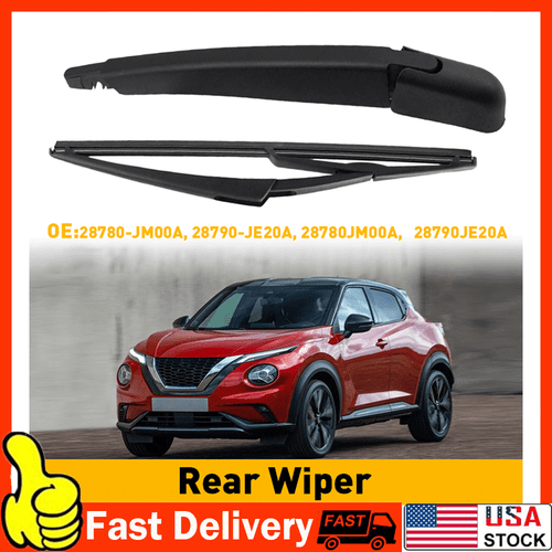 Juego de brazo y cuchillas limpiaparabrisas trasero para Nissan Rogue 2008 2009 2010 2011 2012 2013 nuevo - Imagen 16 de 17
