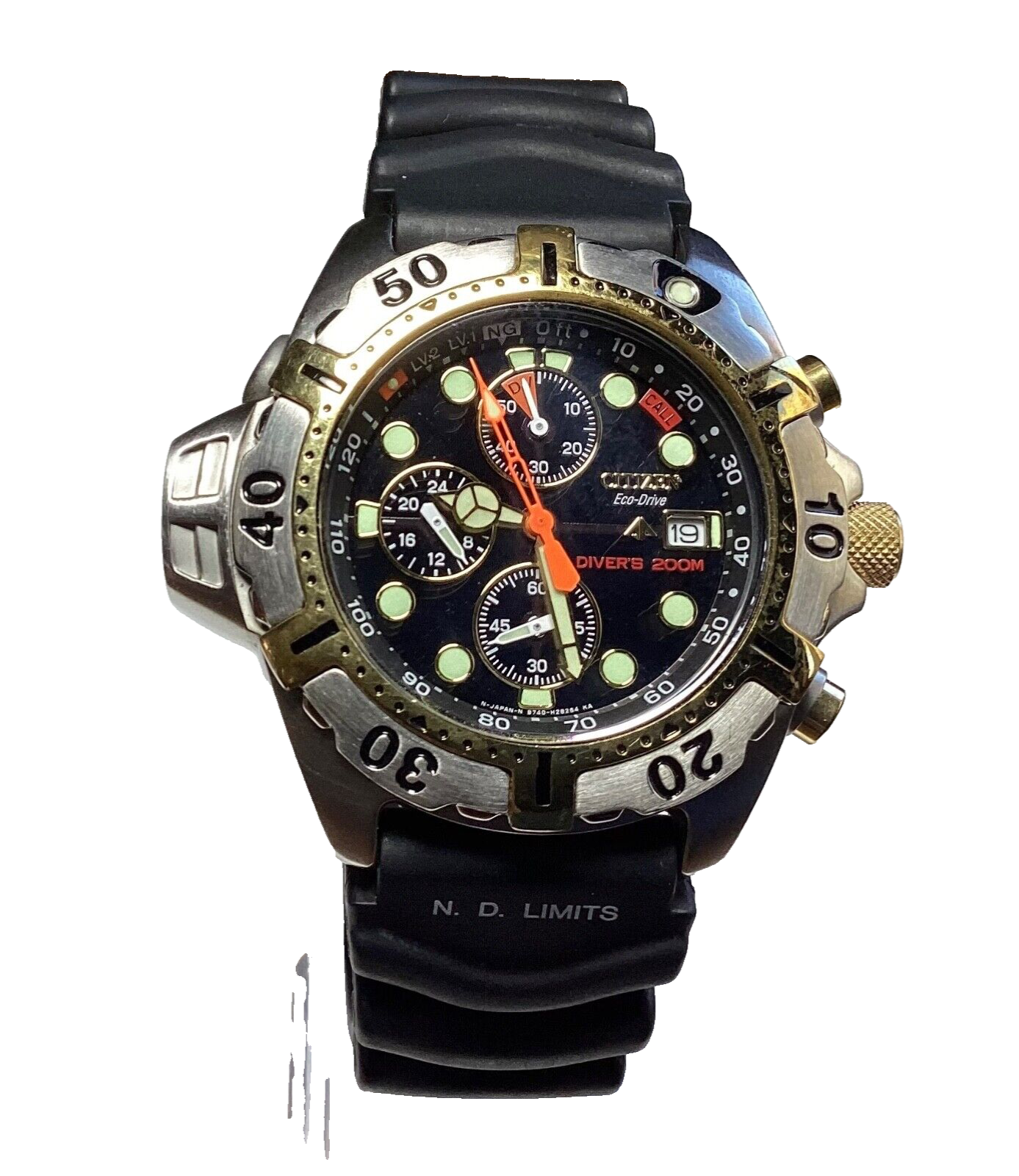 Citizen Eco-Drive Men's Divers Watch B741 Solar 200M New Battery