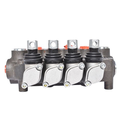 21 GPM 3600 PSI SAE Ports 4 Spool Hydraulic Control Valve Double Acting New - Picture 5 of 7