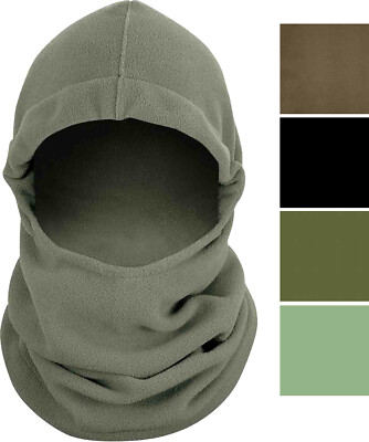 #ad Polar Fleece Military Adjustable Balaclava Cold Weather Winter Full Face Mask $11.99