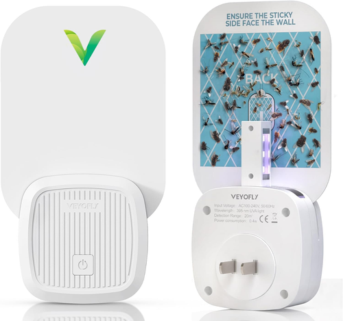 Fly Catcher Indoor, Fly Trap Indoor, (1 Device + 3 Refills) Fruit Fly Traps for - Picture 12 of 12