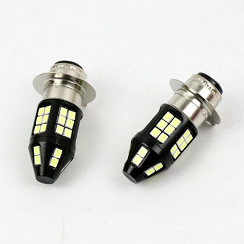 2pcs LED H6 Headlight Light Bulbs Kit Fit for Yamaha Raptor 700 700R B