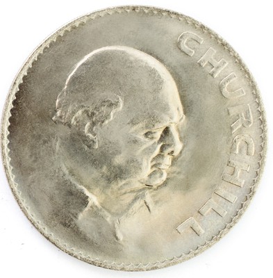1965 CROWN UNC - Winston Churchill Crown Coin | eBay