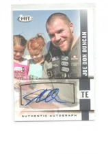 2014 SAGE HIT AUTOGRAPHS BLACK #A39 JOE DON DUNCAN