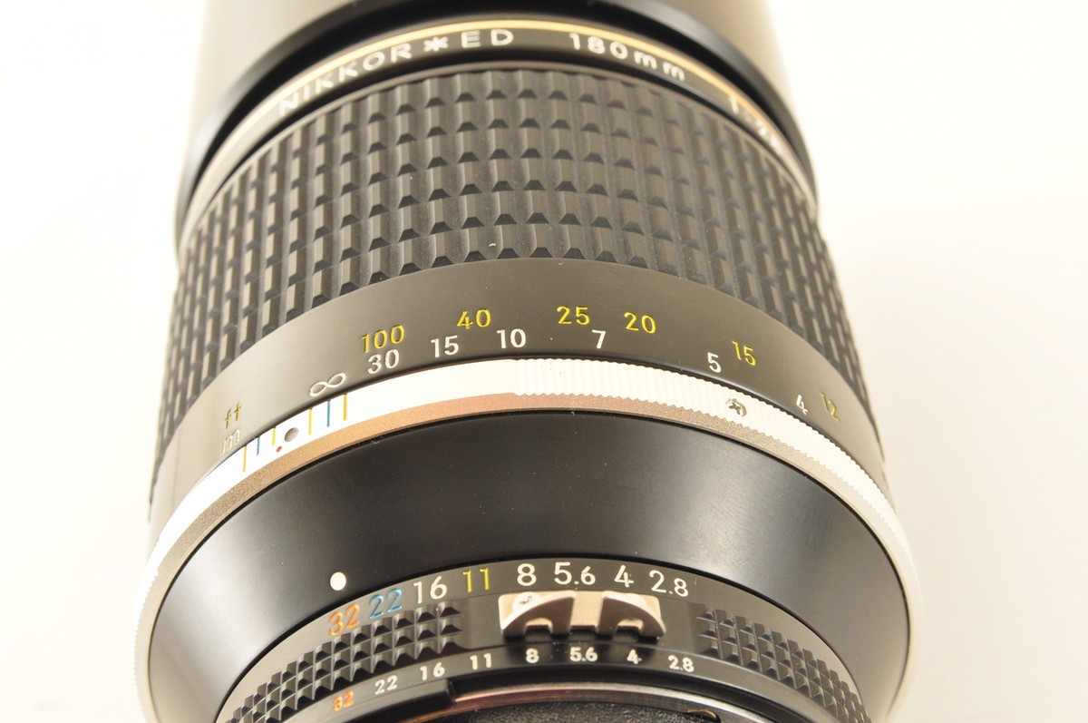 Nikon AIS Nikkor ED 180mm F/2.8 MF Téléobjectif - Monture F - Japon #5019