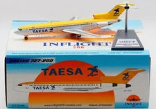 Inflight IF722GD0921 Taesa Boeing 727-200 XA-THU Diecast 1/200 Model Airplane