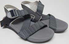 Chaco Confluence Size 9 M EU 42 Men's Strappy Beach Sports Sandals Gray J106451