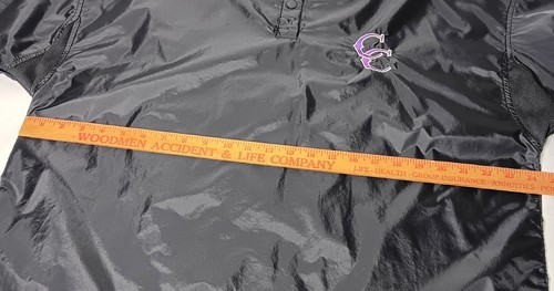 Rawlings Baseball Warm Up Windbreaker Shirt M Jacket Sport Athletic Vented CC - Picture 3 of 18