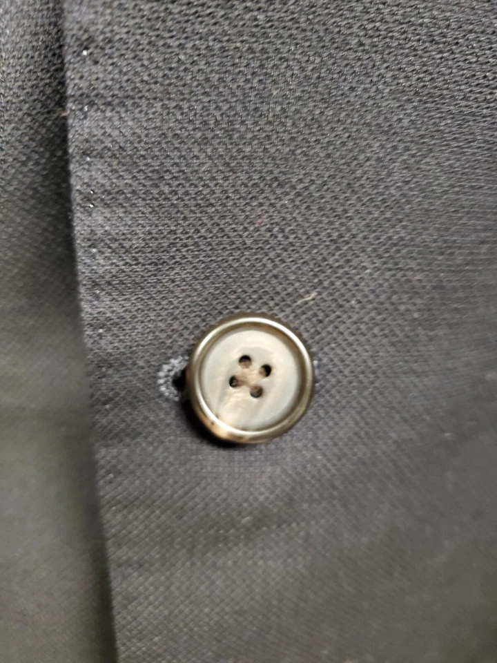 Blazer Chaqueta Deportiva Ralph Lauren Etiqueta Negra Calce Ajustado 100% Lana Doble Ventilación 38R Foto 3 de 4