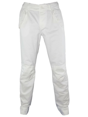 hacienda publica pantalone uomo bianco taglia it 44 46 48 w 30 32 34 | eBay