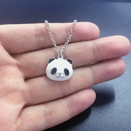 10PCS Panda Necklace Panda Bear Charm 
