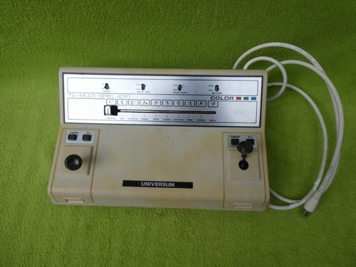 Quelle UNIVERSUM TV Multi Spiel 4010 Telespiel Spielekonsole RETRO 1978 defekt - Bild 2 von 18