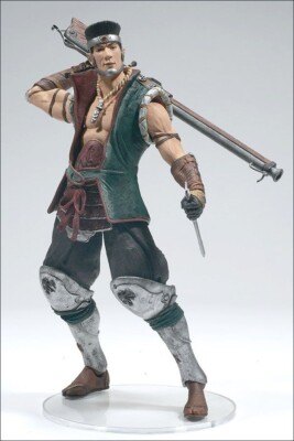 Onimusha 2 - Saiga Magoichi. Samurai's Destiny. Spawn Actionfigur 15 cm. Mc...