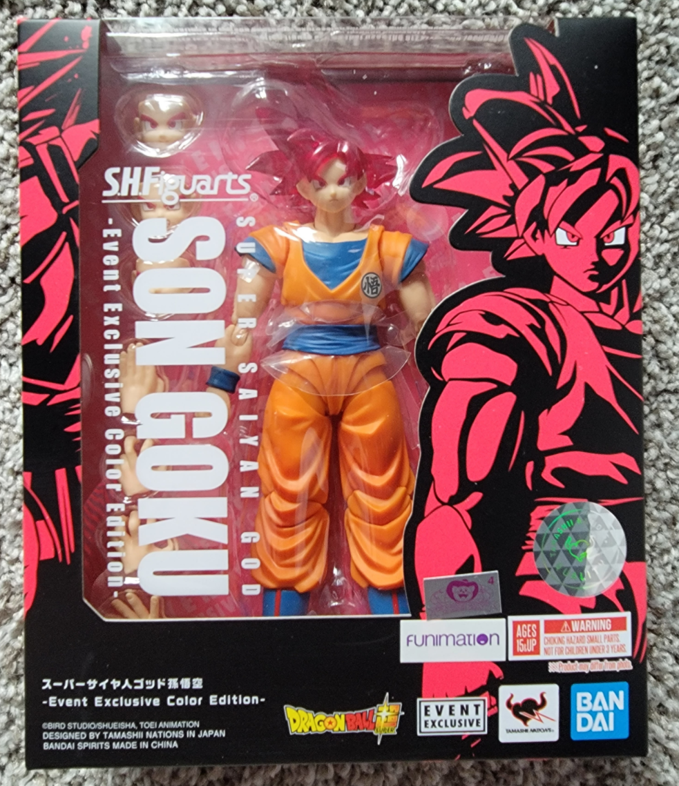 S.H.Figuarts SUPER SAIYAN GOD SON GOKU -Event Exclusive