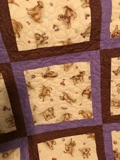 Cute dog lovers quilt