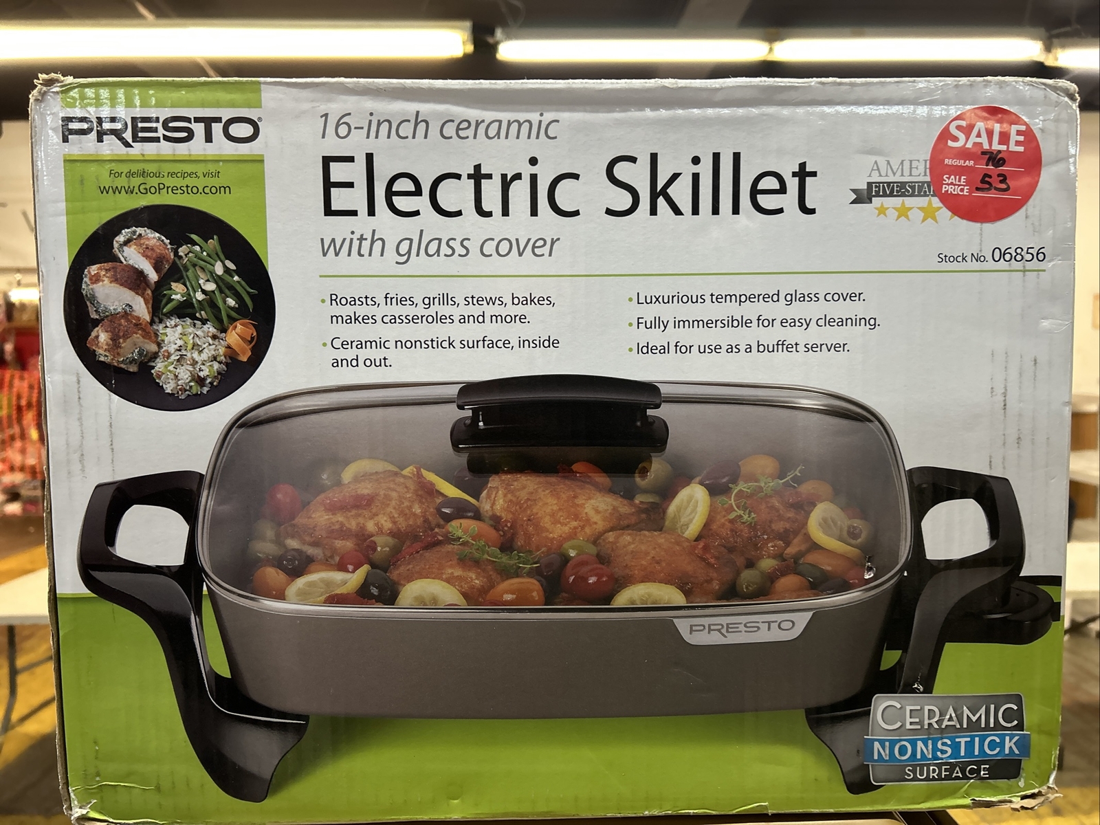 presto ceramic skillet