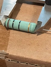 10 OHM WIREWOUND POWER RESISTOR ~5 WATTS NOS